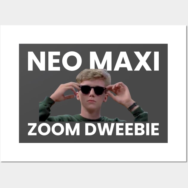 Neo Maxi Zoom Dweebie Wall Art by Ghost Of A Chance 